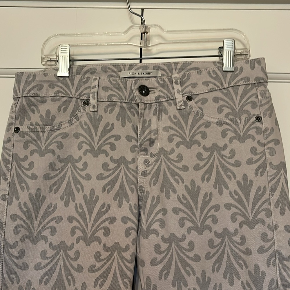 Pattern print jeans - Picture 2 of 4